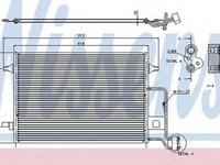 Radiator clima SKODA SUPERB 3U4 NISSENS 94592