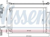 Radiator clima SMART FORFOUR hatchback 453 NISSENS 940593