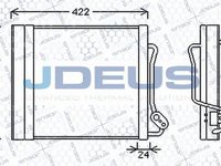 Radiator clima SMART FORTWO cupe 450 JDEUS 717M40