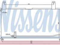 Radiator clima SUZUKI LIANA combi ER NISSENS 940080