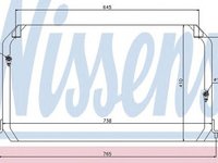 Radiator clima TOYOTA CAMRY CV1 XV1 V1 NISSENS 94056