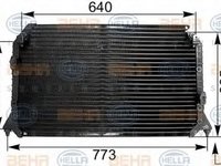 Radiator clima TOYOTA CAMRY Station Wagon XV1 CV1 V10 HELLA 8FC351038511