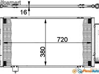 Radiator climA. TOYOTA RAV 4 II 06.00 - 01.06