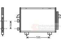 Radiator clima TOYOTA RAV 4 II CLA2 XA2 ZCA2 ACA2 VAN WEZEL 53005281