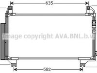 Radiator clima TOYOTA YARIS SCP9 NSP9 KSP9 NCP9 ZSP9 AVA TO5680D