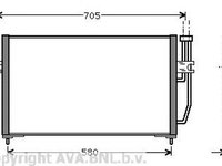 Radiator clima VOLVO V40 combi VW AVA VO5128