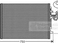 Radiator clima VOLVO V40 hatchback VAN WEZEL 59005161