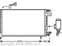 Radiator clima VW CORRADO 53I AVA VW5142