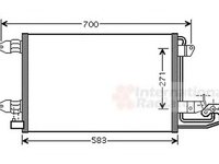 Radiator clima VW GOLF V 1K1 VAN WEZEL 58005209