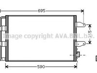 Radiator clima VW NEW BEETLE Cabriolet 1Y7 AVA VW5252