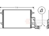 Radiator clima VW PASSAT 3B3 VAN WEZEL 58005189