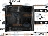 Radiator clima VW POLO Variant 6KV5 HELLA 8FC 351 300-161