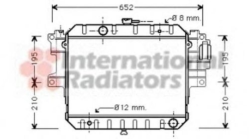 Radiator daihatsu feroza