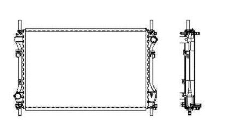 RADIATOR FORD TRANSIT DUPA AN 2000 -produs no