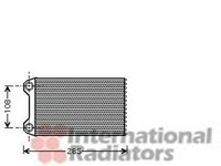 Radiator habitaclu bord AUDI A4 8E2 B6 VAN WEZEL 03006223