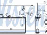 Radiator habitaclu bord BMW X5 E70 NISSENS 70529 PieseDeTop