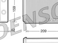 Radiator habitaclu bord FIAT PUNTO 188 DENSO DRR09071 PieseDeTop