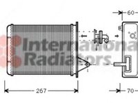 Radiator habitaclu bord FIAT STRADA pick-up 178E VAN WEZEL 17006089