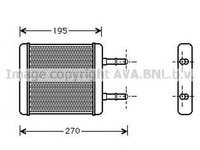 Radiator habitaclu bord HYUNDAI ACCENT II limuzina LC AVA HY6061