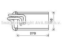 Radiator habitaclu bord JEEP WRANGLER III JK AVA JE6070