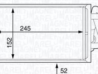 Radiator habitaclu bord LAND ROVER FREELANDER LN MAGNETI MARELLI 350218360000 PieseDeTop