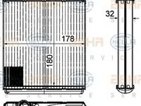 Radiator habitaclu bord LAND ROVER RANGE ROVER EVOQUE LV HELLA 8FH 351 315-541