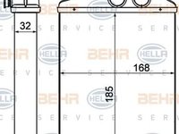 Radiator habitaclu bord OPEL VECTRA C combi HELLA 8FH351000611