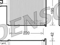 Radiator habitaclu bord PEUGEOT BOXER bus 230P DENSO DRR09031 PieseDeTop