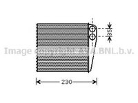 Radiator habitaclu bord SKODA OCTAVIA Combi 1Z5 AVA VW6229