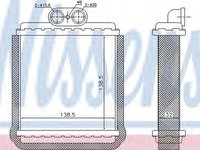 Radiator habitaclu bord SUZUKI VITARA Cabrio ET TA NISSENS 73751