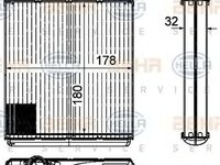 Radiator habitaclu bord VOLVO S80 II AS HELLA 8FH 351 315-541