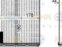Radiator habitaclu bord VOLVO XC70 II HELLA 8FH 351 315-541 PieseDeTop