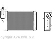 Radiator habitaclu bord VW GOLF IV Cabriolet 1E7 AVA VW6060