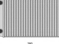 Radiator habitaclu bord VW LT 28-35 II bus 2DB 2DE 2DK MAGNETI MARELLI 350218280000 PieseDeTop
