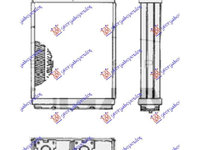 Radiator Incalzire (180x147) pentru Nissan Jeep Terrano Ii (R20) 93-07