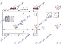 Radiator Incalzire (B) +/-?c (150x188) (Fara Tevi Si Comutator Apa) pentru Nissan Micra (K10) 88-92