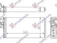 RADIATOR INCALZIRE HABITACLU (M) +/-ΑC (343x182) TIP VALEO - MERCEDES VITO (W638) 96-04, MERCEDES, MERCEDES VITO (W638) 96-04, 011206500