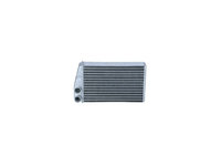 Radiator Incalzire Renault Megane 2 (M), 09.2002-04.2007, Scenic 2 (JM), 06.2003-2009, diesel, benzina, fara conducta, aluminiu brazat/aluminiu, 220x150x42 mm, SRLine