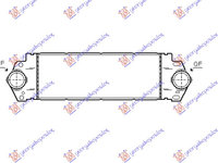 RADIATOR INTER. 1,9-2,0-2,5 TDi (720x195 - VW VW TRANSPORTER (T5) 03-10, VW, VW TRANSPORTER (T5) 03-10, PEUGEOT, PEUGEOT EXPERT 07-16, Partea frontala, Radiator Intercooler, 065706210