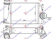 RADIATOR INTERC. 1.5 DCi (282x217x62) (VALEO) - NISSAN X-TRAIL 14-17, NISSAN, NISSAN X-TRAIL 14-17, PEUGEOT, PEUGEOT EXPERT 07-16, Partea frontala, Radiator Intercooler, 583006210