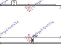 RADIATOR INTERCOOLER 1.4-1.6 CRDi DIESEL (300x160x90) - HYUNDAI i30 5D 12-14, HYUNDAI, HYUNDAI i30 5D 12-14, PEUGEOT, PEUGEOT EXPERT 07-16, Partea frontala, Radiator Intercooler, 368006200