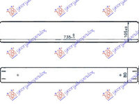 RADIATOR INTERCOOLER 2.0 BlueHdI DIESEL (730x100x80), PEUGEOT, PEUGEOT EXPERT 07-16, Partea frontala, Radiator Intercooler, PEUGEOT, PEUGEOT e BOXER 20-, 637106210