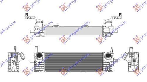Radiator intercooler 2.0 motorina BMW X3 (G01
