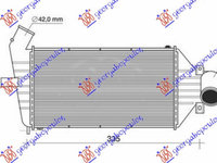 RADIATOR INTERCOOLER 2.2 16V (01-) BENZINA - 1.7 TD DIESEL (240x127), OPEL, OPEL ASTRA G 98-04, PEUGEOT, PEUGEOT EXPERT 07-16, Partea frontala, Radiator Intercooler, 048806210