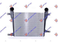 Radiator Intercooler 2.2 Diesel (490x413) pentru Daewoo-Chevrolet,Chevrolet Captiva 12-,Peugeot Expert 07-16,Partea Frontala,Radiator Intercooler