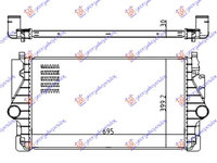 RADIATOR INTERCOOLER 2.5 TDi DIESEL (695x400x30), VW, VW TRANSPORTER (T4) 97-03, PEUGEOT, PEUGEOT EXPERT 07-16, Partea frontala, Radiator Intercooler, 886006200