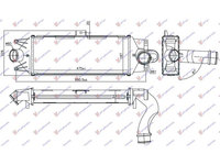 Radiator Intercooler 2.8 Td 09-(475x192x65)-Iveco Daily 07-11 pentru Iveco Daily 07-11,Peugeot Expert 07-16,Partea Frontala,Radiator Intercooler