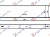 RADIATOR INTERCOOLER 3.0(T6) PETROL - 2.0 d/ 2.4 D4/D5 DIESEL (660x145x64) - VOLVO VOLVO XC70 13-, VOLVO, VOLVO XC70 13-, PEUGEOT, PEUGEOT EXPERT 07-16, Partea frontala, Radiator Intercooler, 850206220