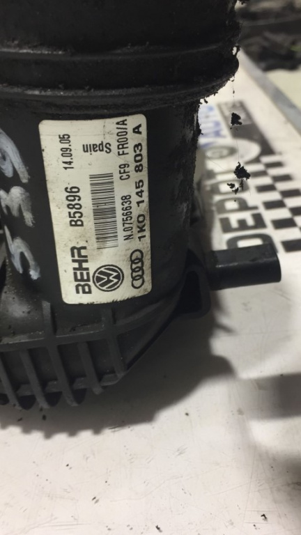 RADIATOR INTERCOOLER AUDI A3 2005 2.0 TD