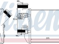 Radiator intercooler AUDI A6 4F2 C6 NISSENS 96576